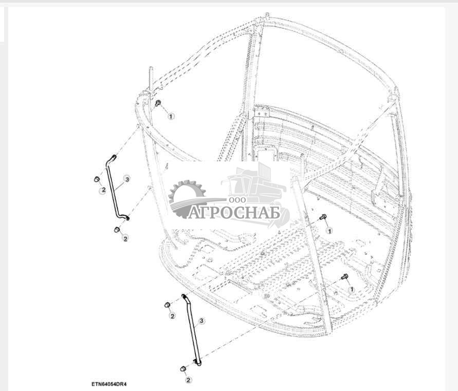 Рукоятки кабины 